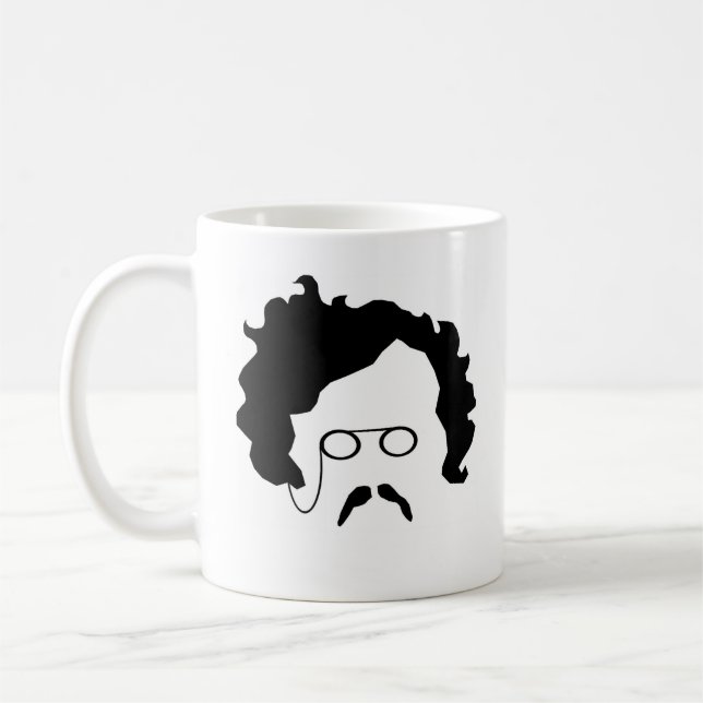 G K Chesterton's Moustache mug (Left)