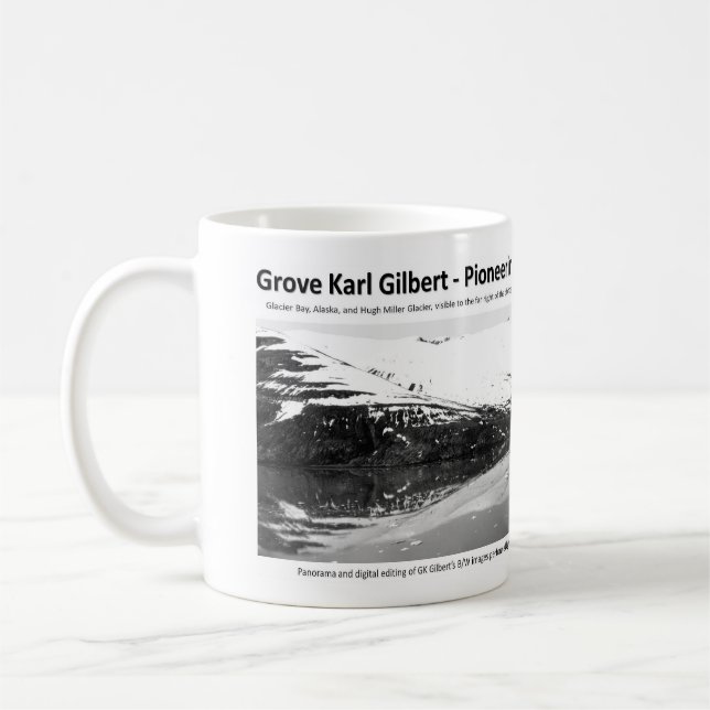 G K Gilbert IV - Pioneering Geomorphologist Coffee Mug (Left)