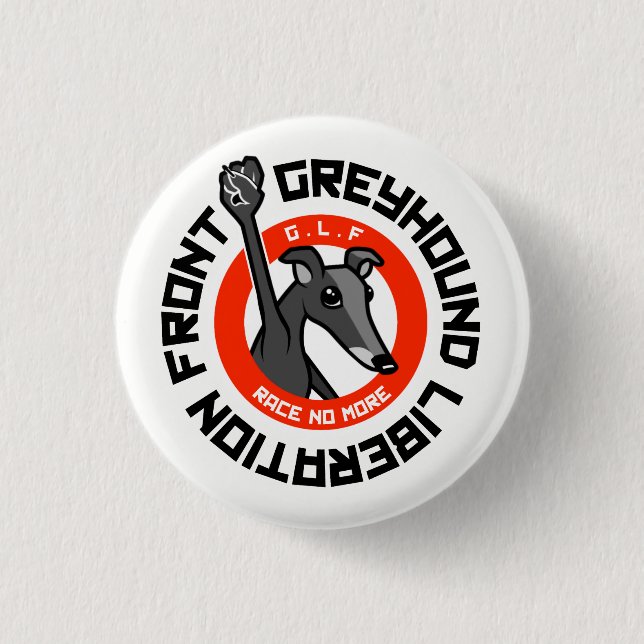 G.L.F 1 INCH ROUND BUTTON (Front)