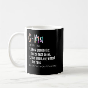 G-Ma Definition Mother's Day & Birthday gift Grand Coffee Mug