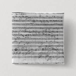 G major for violin, harpsichord and violoncello 3 2 inch square button