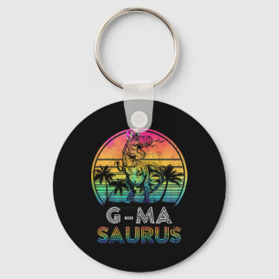 G-masaurus Dinosaur G-ma Saurus Family Matching Ti Keychain