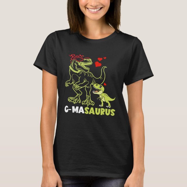 G masaurus G Ma Dinosaur Rex  Mother s Day T-Shirt (Front)