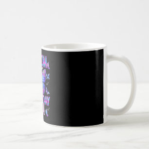 G mom of the birthday girl butterfly family coffee mug