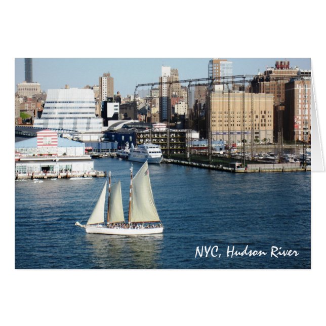 g/nc Artisanware Travel NYC Hudson River (Front Horizontal)