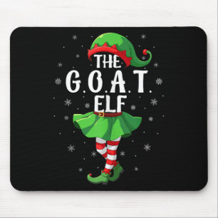 G.o.a.t Elf Christmas Girls Women Elf Squad Xmas F Mouse Pad