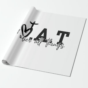 G.O.A.T God Over All Things Christian Jesus Wrapping Paper