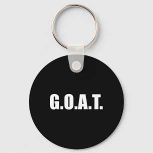 G.o.a.t Greatest Of All Time Keychain