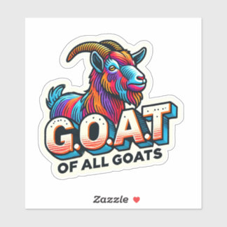 G.O.A.T. of All GOATS - Majestic Colourful Goat