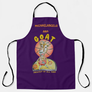 G O A T Personalized Apron