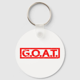 G.O.A.T. Stamp Keychain