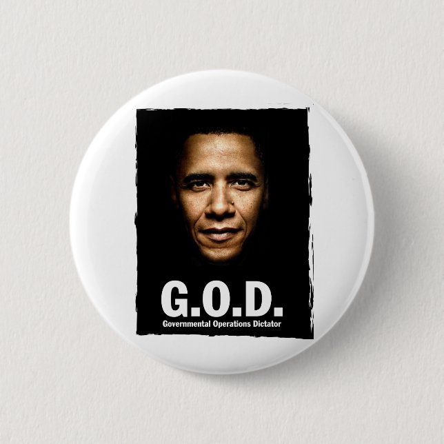 G.O.D. 2 INCH ROUND BUTTON (Front)