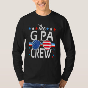 G Pa Crew 4th Of July Patriotic American Family Ma T-Shirt