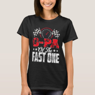 G-pa Of The Fast One Birthday 1st Race Car Family T-Shirt