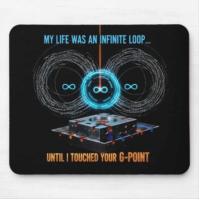 G-POINT Engineering Precision T-Shirt  Mouse Pad (Front)