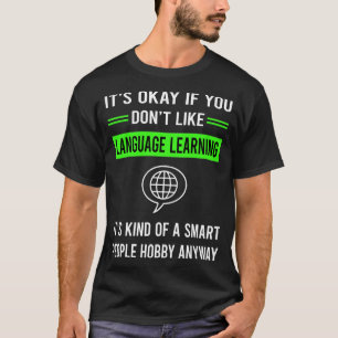 G Smart People Language Learning T-Shirt