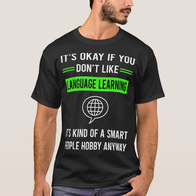 G Smart People Language Learning T-Shirt (Front)