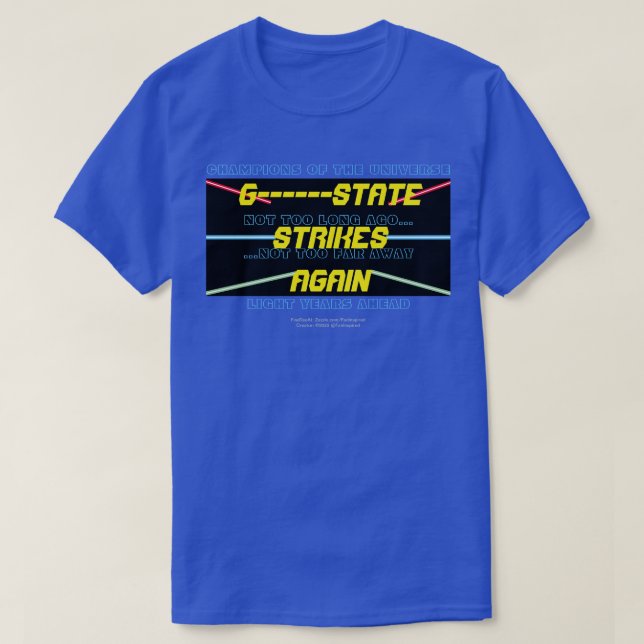 G-STATE GRÈVE DE NOUVEAU T-shirt (Design devant)