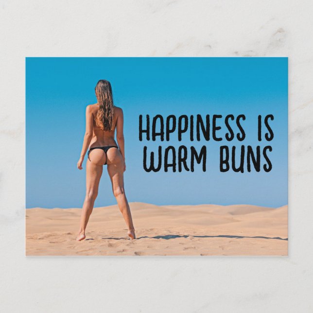 G-STRING BIKINI BEACH BUNS CHAUDS FILLES CARTE POS (Devant)