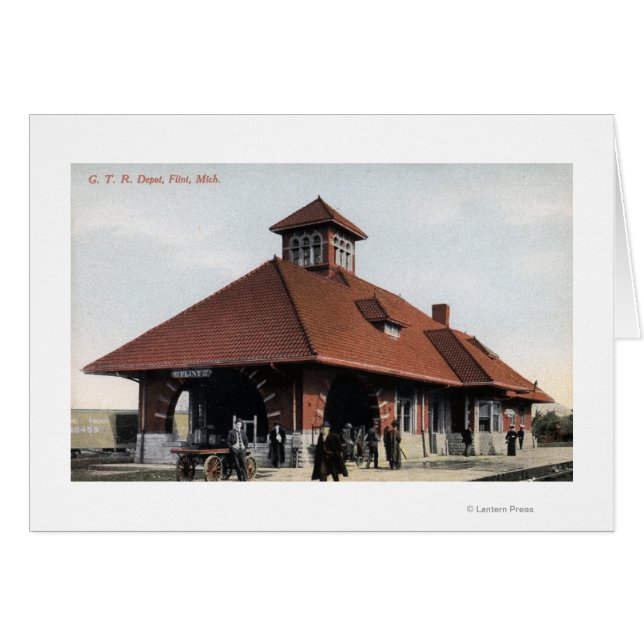 G T & R Railroad Depot (Front Horizontal)