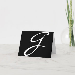 G THANK YOU CARD