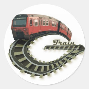 G Train Logo Sricker Classic Round Sticker