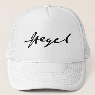 G. W. F. Hegel Trucker Hat