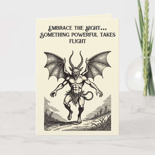Gaap Wings of Shadow The Demonic Power Card (Front)