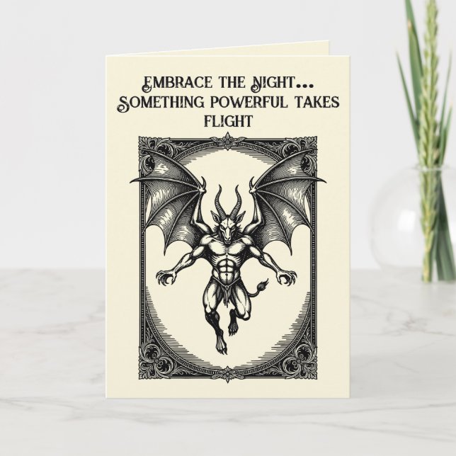 Gaap Wings of Shadow The Demonic Power Card (Front)
