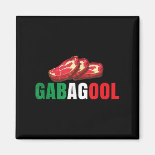 Gabagool Cacola Meat New Jersey Italian Pride Gift Magnet