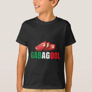 Gabagool Cacola Meat New Jersey Italian Pride Gift T-Shirt