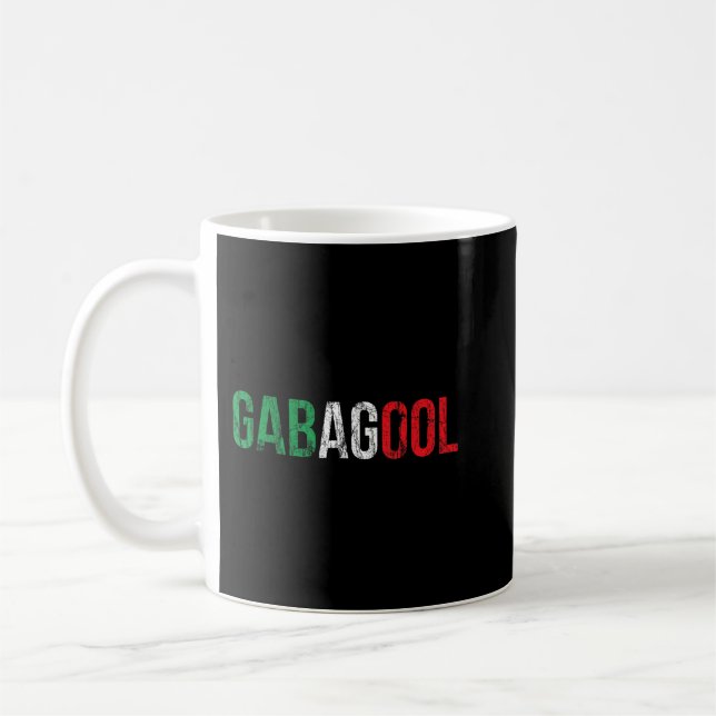 Gabagool Capicola Meat New Jersey Italian Pride Gi Coffee Mug (Left)