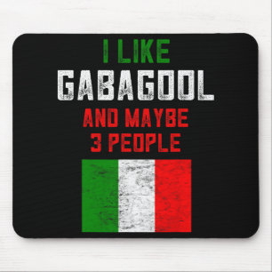Gabagool Shirt Men New Jersey Meat Lover Italian C Mouse Pad