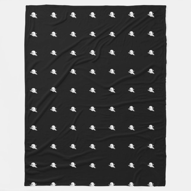 Gabbie the Ghost  Fleece Blanket (Front)