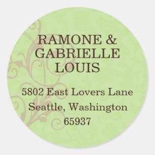 Gabby Address Labels