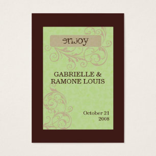 Gabby Favour Cards