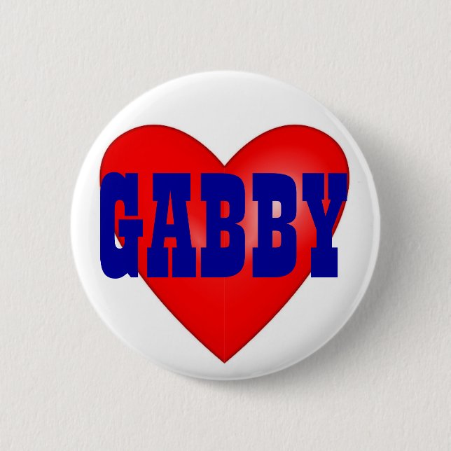 Gabby Giffords 2012 2 Inch Round Button (Front)