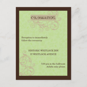 Gabby Reception Postcard