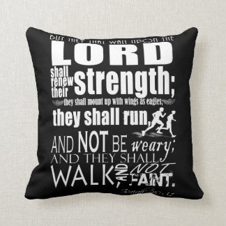 GABC Isaiah 40:31 Throw Pillow
