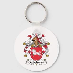 Gabelman Family Crest Keychain
