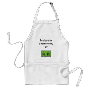 Gabi periodic table name apron