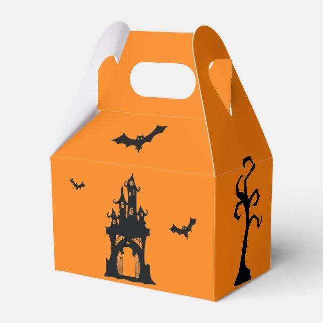 Gable Box - Halloween Haunted House (Front Side)