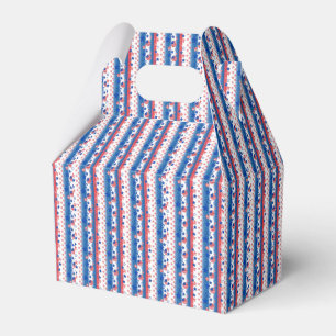 Gable Box US Patriotic Favour Box ,