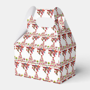 Gable Favour Box Christmas