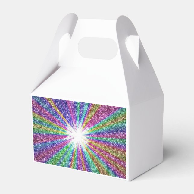 Gable favour box! favor box (Back Side)