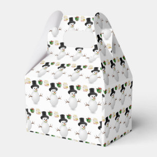 Gable Favour Box Snowman