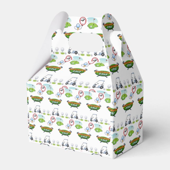 Gable Favour Box Sports (Front Side)