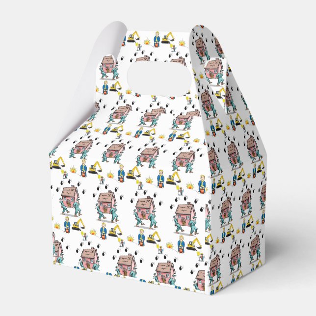 Gable Favour Box Under Construction (Front Side)