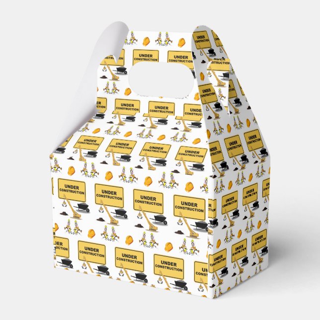 Gable Favour Box Under Construction (Front Side)