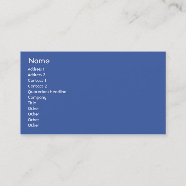 Gabon - Business Card (Front)